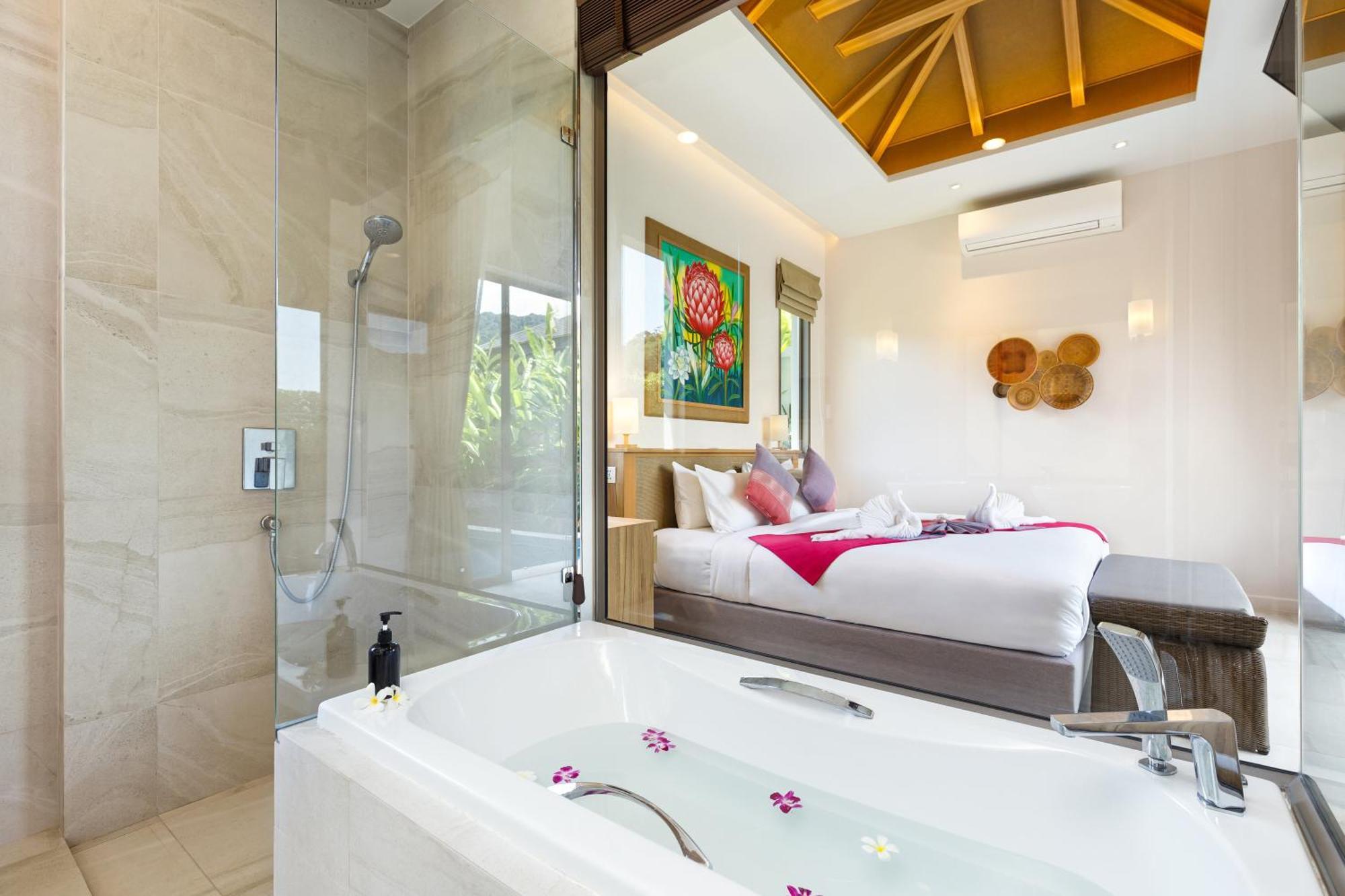 Resort Boutique 2Br Villa Dalaa 4, Private Pool, Full Service, 5 Min Drive Bãi biển Kamala Ngoại thất bức ảnh