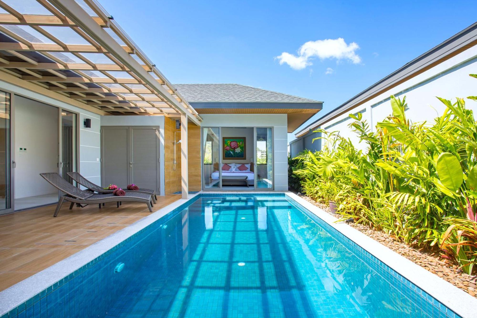 Resort Boutique 2Br Villa Dalaa 4, Private Pool, Full Service, 5 Min Drive Bãi biển Kamala Ngoại thất bức ảnh