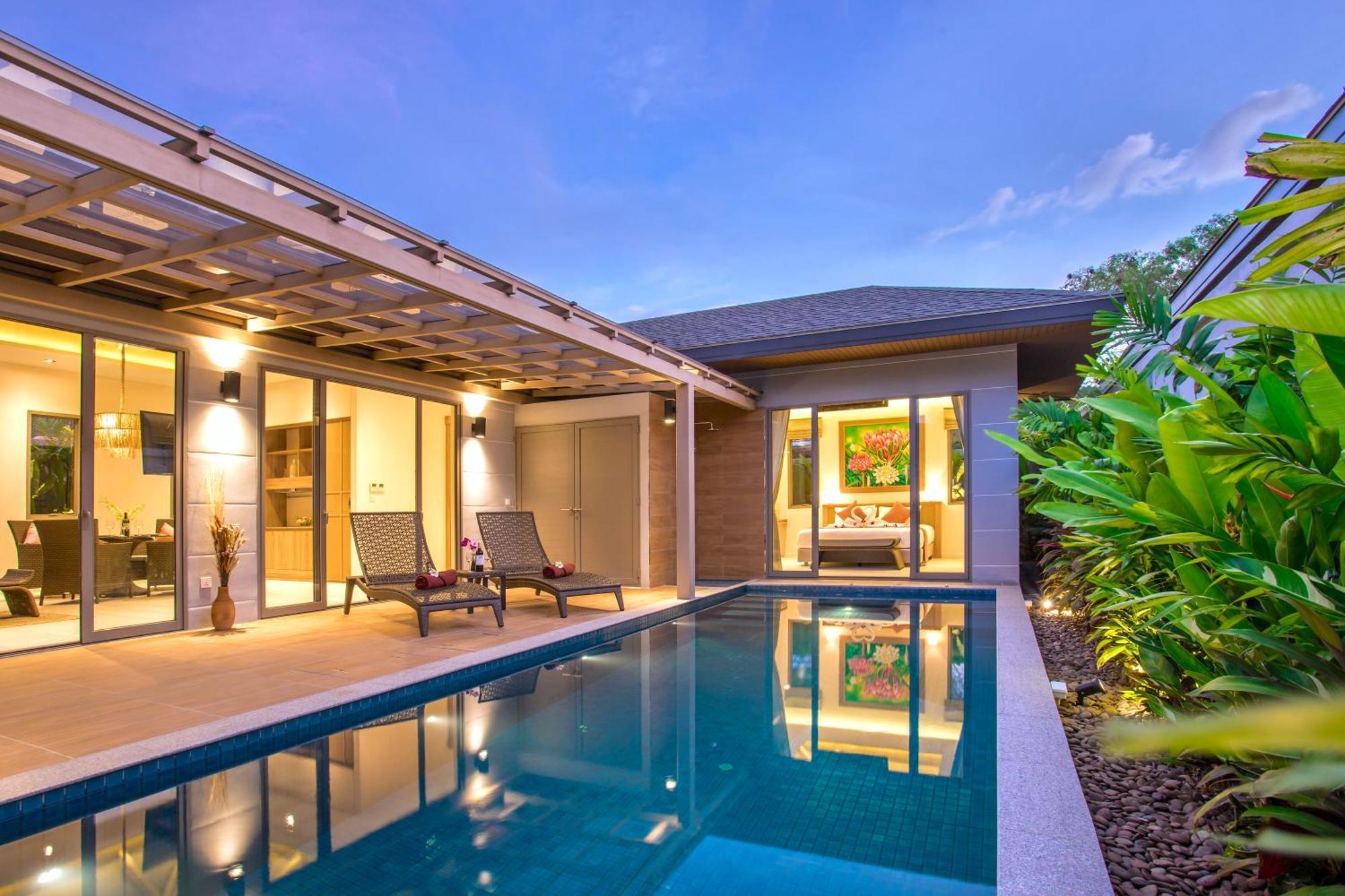 Resort Boutique 2Br Villa Dalaa 4, Private Pool, Full Service, 5 Min Drive Bãi biển Kamala Ngoại thất bức ảnh