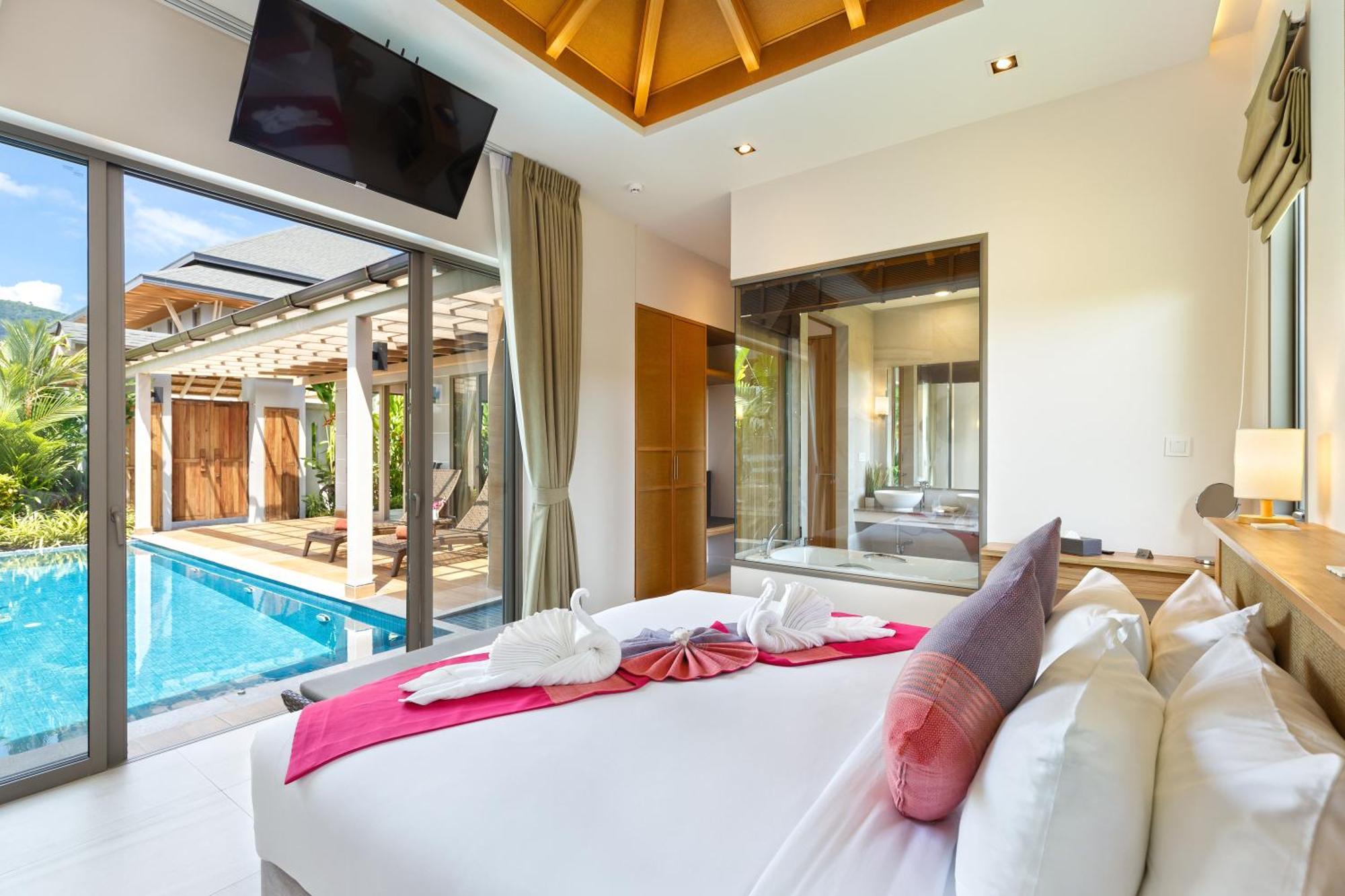 Resort Boutique 2Br Villa Dalaa 4, Private Pool, Full Service, 5 Min Drive Bãi biển Kamala Ngoại thất bức ảnh