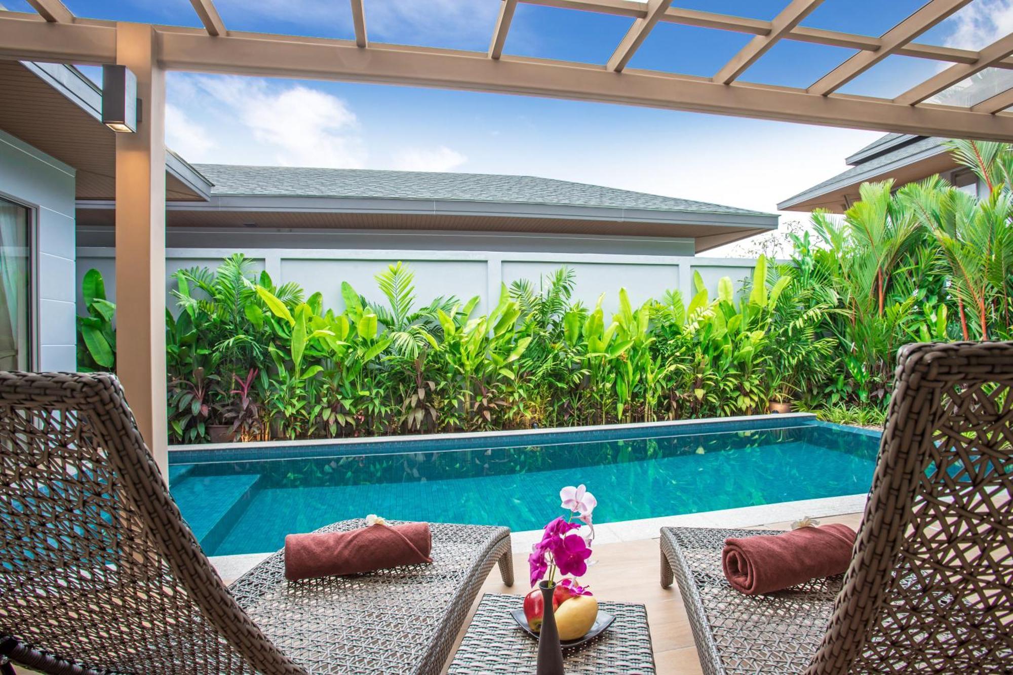 Resort Boutique 2Br Villa Dalaa 4, Private Pool, Full Service, 5 Min Drive Bãi biển Kamala Ngoại thất bức ảnh