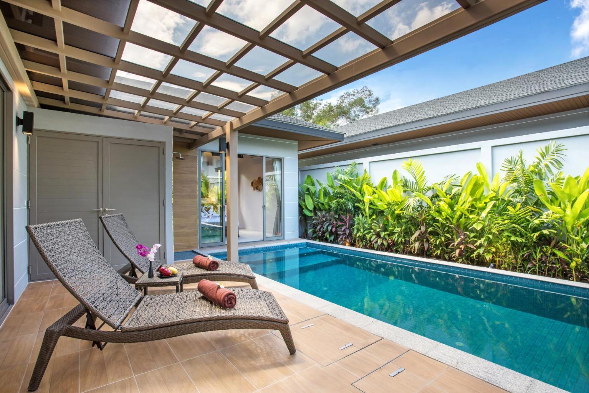 Resort Boutique 2Br Villa Dalaa 4, Private Pool, Full Service, 5 Min Drive Bãi biển Kamala Ngoại thất bức ảnh