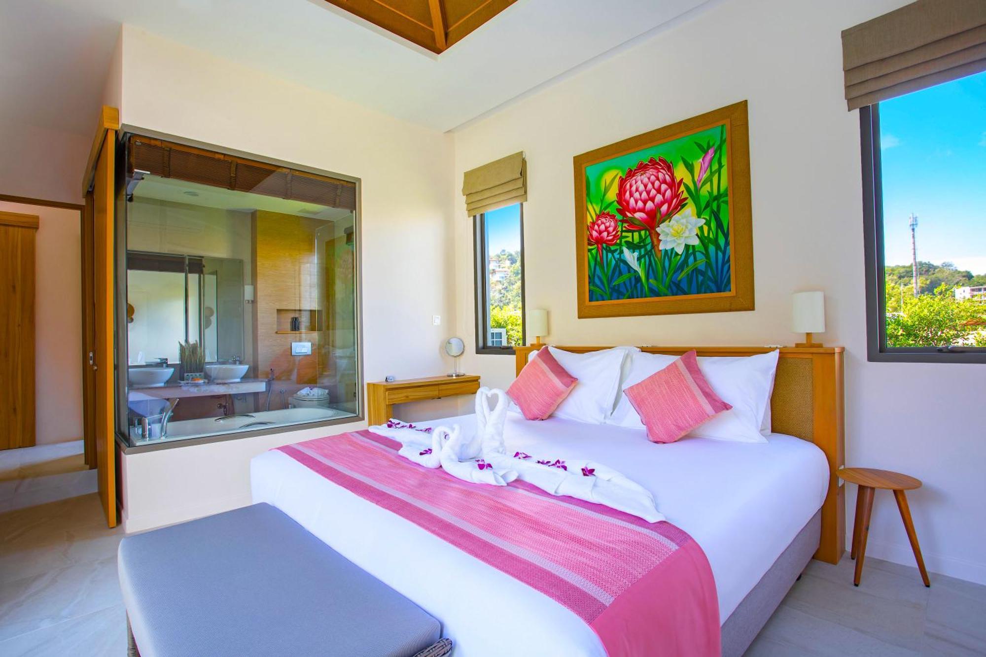 Resort Boutique 2Br Villa Dalaa 4, Private Pool, Full Service, 5 Min Drive Bãi biển Kamala Ngoại thất bức ảnh