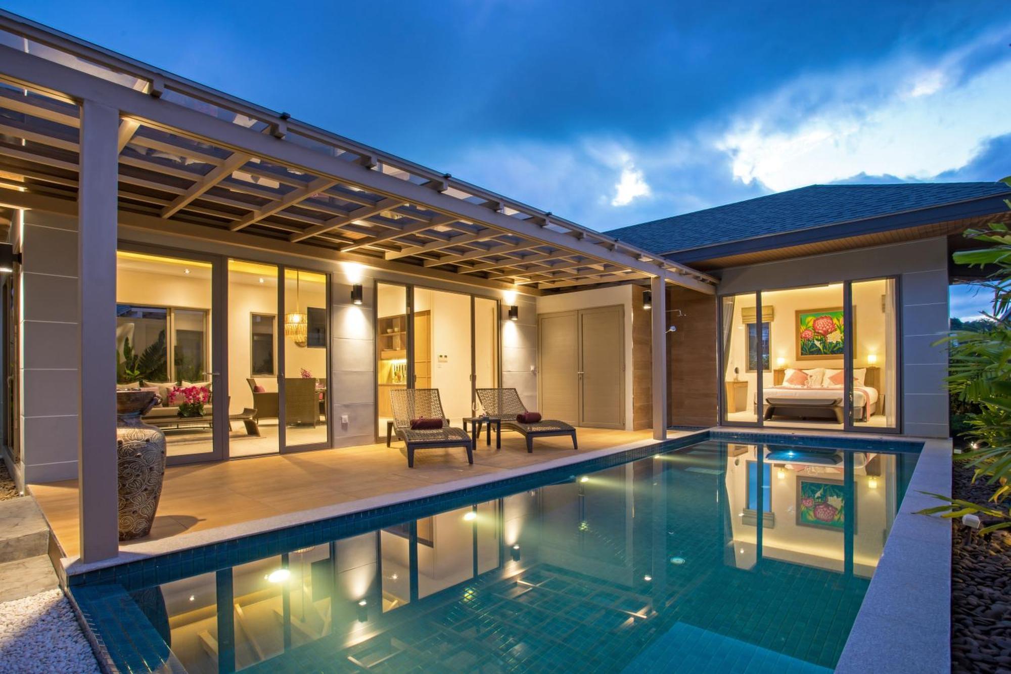 Resort Boutique 2Br Villa Dalaa 4, Private Pool, Full Service, 5 Min Drive Bãi biển Kamala Ngoại thất bức ảnh